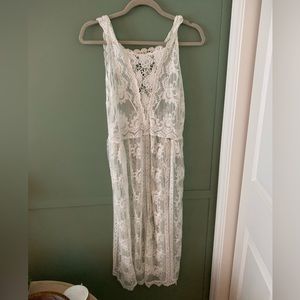 hippy lacy cover up or dress